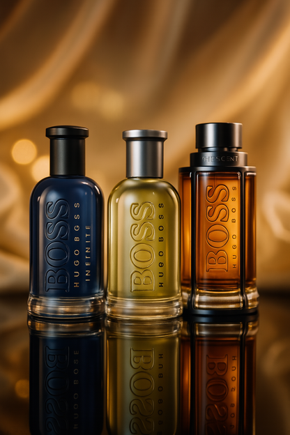 Sada 3 parfumov: BOSS BOTTLED, BOSS THE SCENT, BOSS BOTTLED INFINITE 100ml