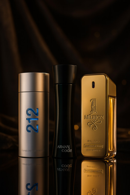 Sada 3 parfumov: 212 Men NYC, Paco Rabanne One Milion, Armani Code Homme 100ml