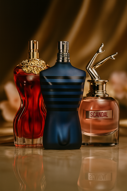 Sada 3 parfumov: LA BELLE, ULTRA MALE, Gaultier SCANDAL 100 ml
