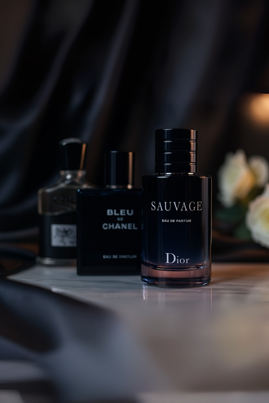 Sada 3 parfumov: Creed AVENTUS, BLEU DE CHANEL, Dior SAUVAGE 100ml
